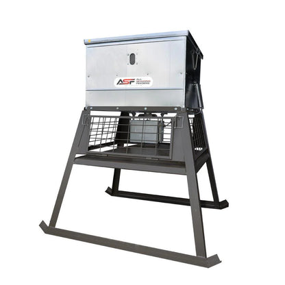 ASF Stand & Fill Broadcast Feeder | Capacity 300lb | Width 41" inches