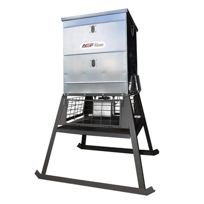 ASF Stand & Fill Broadcast Feeder | Capacity 600lb | Width 41" inches