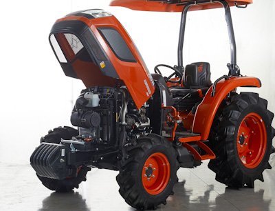 Kioti NS6010 Hydrostatic Utility Tractor | 57 HP Diesel Engine | Open Station, High Ground Clearance