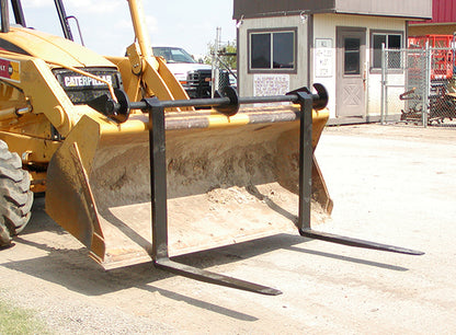Star Industries Over-The-Bucket Forks | Model LBA170 & LBA180 Series | Tines 42" To 48" | Capacity 5,500–6,900 lbs | For Loader & Bucket