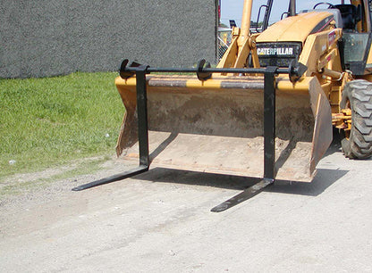 Star Industries Over-The-Bucket Forks | Model LBA170 & LBA180 Series | Tines 42" To 48" | Capacity 5,500–6,900 lbs | For Loader & Bucket