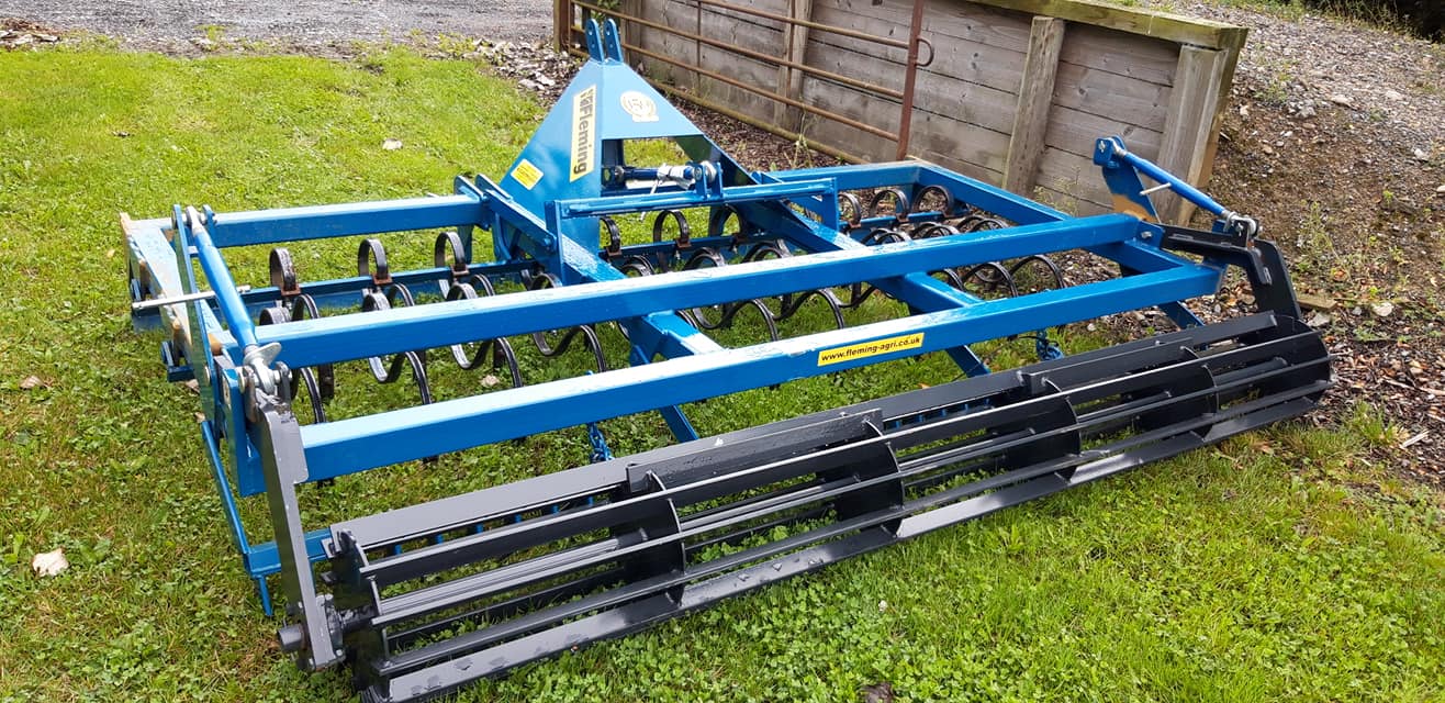 Fleming 10' Soilmaster | Model SM10 | Width 120" | 90+ HP | For Tractor & Loaders