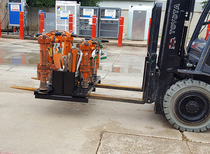 Star Industries Paver Breaking Pallet | Wide 29.5” | Capacity Stores 10 Breakers
