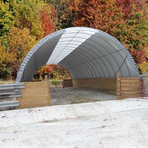 FarmTek ClearSpan Pony Wall Building Systems | Customizable, Durable Structures For Livestock & Storage