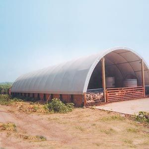 FarmTek ClearSpan Pony Wall Building Systems