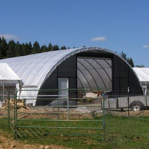 FarmTek 38' Super Moo-Tel Livestock Housing Building Systems