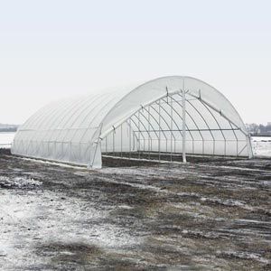 FarmTek GrowSpan Round Premium Extra Tall Tunnel Greenhouse System