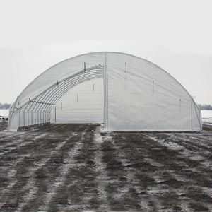 FarmTek GrowSpan Round Premium Extra Tall Tunnel Greenhouse System