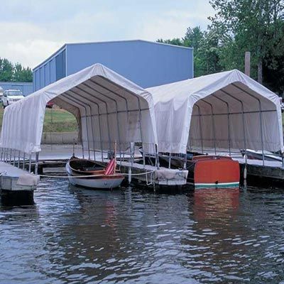 FarmTek ClearSpan Boat House Building System