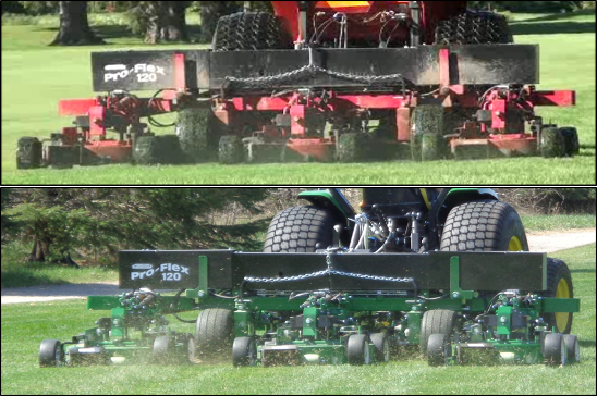 Progressive Turf Equipment Inc. Contour Rough/Finishing Mower | Model Pro-Flex 120 | 10' Cutting Width | 30–40 HP | For Tractor