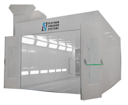 Platinum Finishing Paint Booth Systems Platinum Plus Full-Down Draft Paint Booth