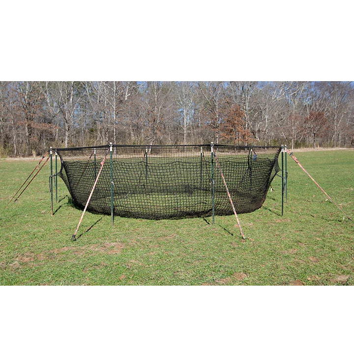 Pig Brig Portable Multi-Catch Wild Hog Trap | Size 20' | Double-Wall Hog Trap Net | Multi-Catch Wild Boar Control