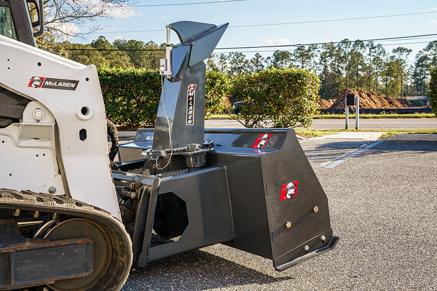 McLaren Industries Snow Blower | 78" Width | 15 To 25 GPM | For Skid Steer