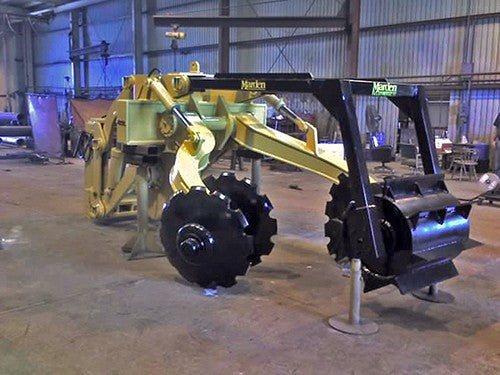 Marden Industries Versa-Till Plow | Model CR4L | 4-Point | Rear-Mount Forestry Plow | 250–300 HP | For Skidders