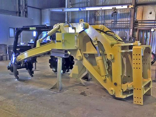 Marden Industries Versa-Till Plow | Model CR4L | 4-Point | Rear-Mount Forestry Plow | 250–300 HP | For Skidders