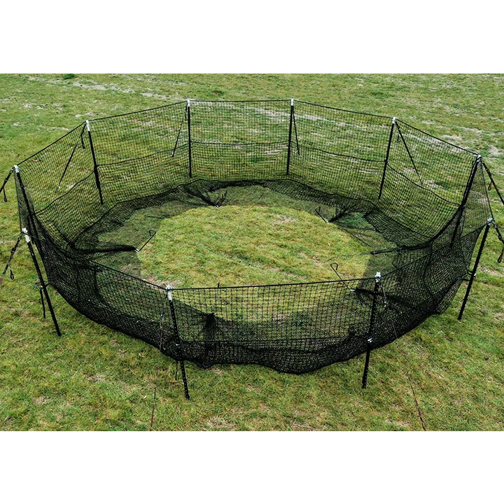 Pig Brig Trap Net Only | 20' Diameter | Double-Wall Wild Hog Trap Net | Multi-Catch Boar Control System