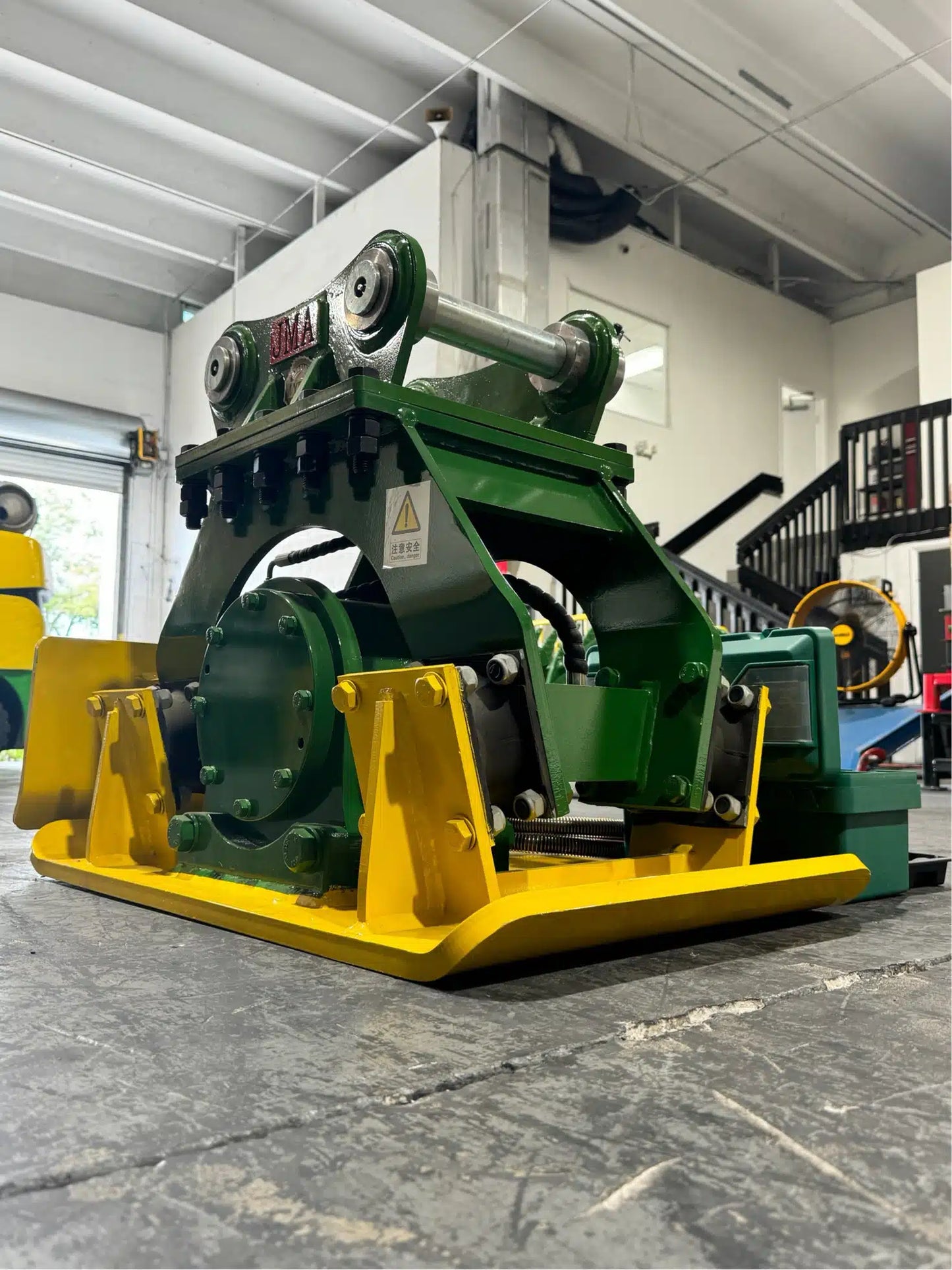 JMA Attachments Plate Compactor | Pin Size 50mm | For 7 – 10 Tons Mini ...