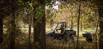 Swisher Heavy-Duty ATV Poly Cart | Cart Capacity 16 Cubic Ft | 15-20 HP | For ATVs/UTVs