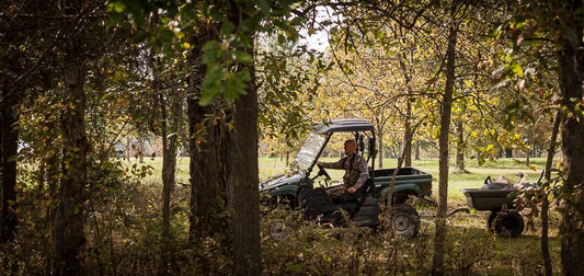Swisher Heavy-Duty ATV Poly Cart | Model 12007 | Cart Capacity 16 Cubic Ft | Horsepower 15-20 HP | For ATVs/UTVs