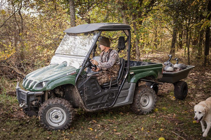 Swisher Heavy-Duty ATV Poly Cart | Model 12007 | Cart Capacity 16 Cubic Ft | Horsepower 15-20 HP | For ATVs/UTVs