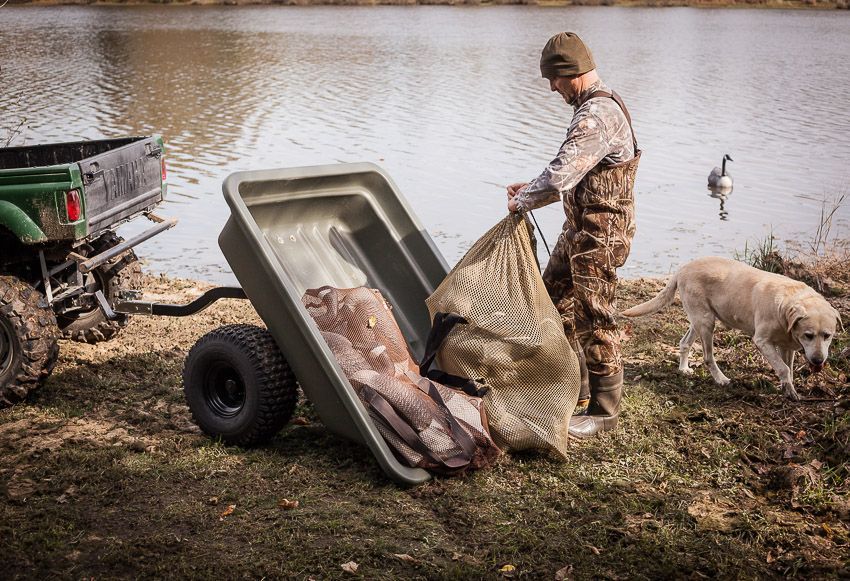 Swisher Heavy-Duty ATV Poly Cart | Model 12007 | Cart Capacity 16 Cubic Ft | Horsepower 15-20 HP | For ATVs/UTVs