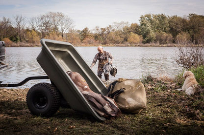 Swisher Heavy-Duty ATV Poly Cart | Model 12007 | Cart Capacity 16 Cubic Ft | Horsepower 15-20 HP | For ATVs/UTVs