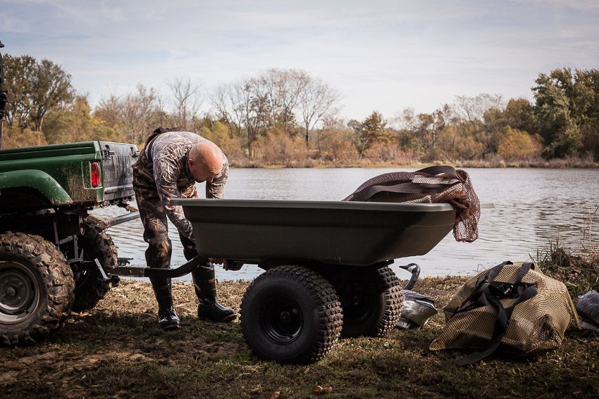 Swisher Heavy-Duty ATV Poly Cart | Model 12007 | Cart Capacity 16 Cubic Ft | Horsepower 15-20 HP | For ATVs/UTVs