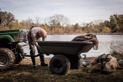 Swisher Heavy-Duty ATV Poly Cart | Model 12007 | Cart Capacity 16 Cubic Ft | Horsepower 15-20 HP | For ATVs/UTVs