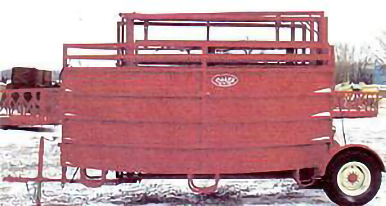 Global Equipment Palco Crowding Tub | Model 8' | Width 96" | Cattle Operations | Sorting & Holding