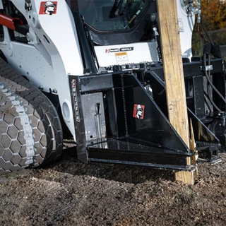 McLaren Industries Post & Tree Puller | Model 60X844X00 | Opening Width 10 ¾" | 15 To 25 GPM | For Skid Steer