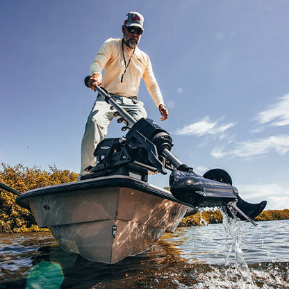 Power Pole | Trolling Motor | Move PV | Brushless Motor | 72” Shaft | 78 - 100 lbs Thrust | 24V - 36V | Saltwater & Freshwater Bow-Mount