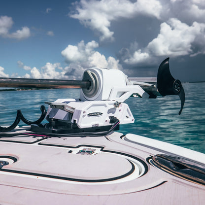 Power Pole | Trolling Motor | Move PV | Brushless Motor | 72” Shaft | 78 - 100 lbs Thrust | 24V - 36V | Saltwater & Freshwater Bow-Mount