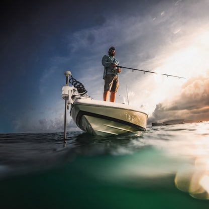 Power Pole | Trolling Motor | Move PV | Brushless Motor | 72” Shaft | 78 - 100 lbs Thrust | 24V - 36V | Saltwater & Freshwater Bow-Mount