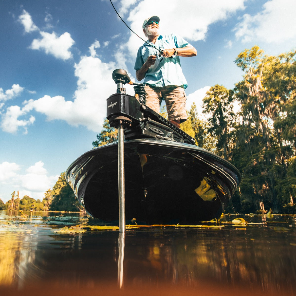Power-Pole | Trolling Motor | Move ZR | 45” Shaft | Brushless Motor | 24V/36V | For Fresh & Saltwater Bow Mount