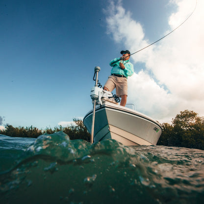 Power Pole | Trolling Motor | Move PV | Brushless Motor | 72” Shaft | 78 - 100 lbs Thrust | 24V - 36V | Saltwater & Freshwater Bow-Mount