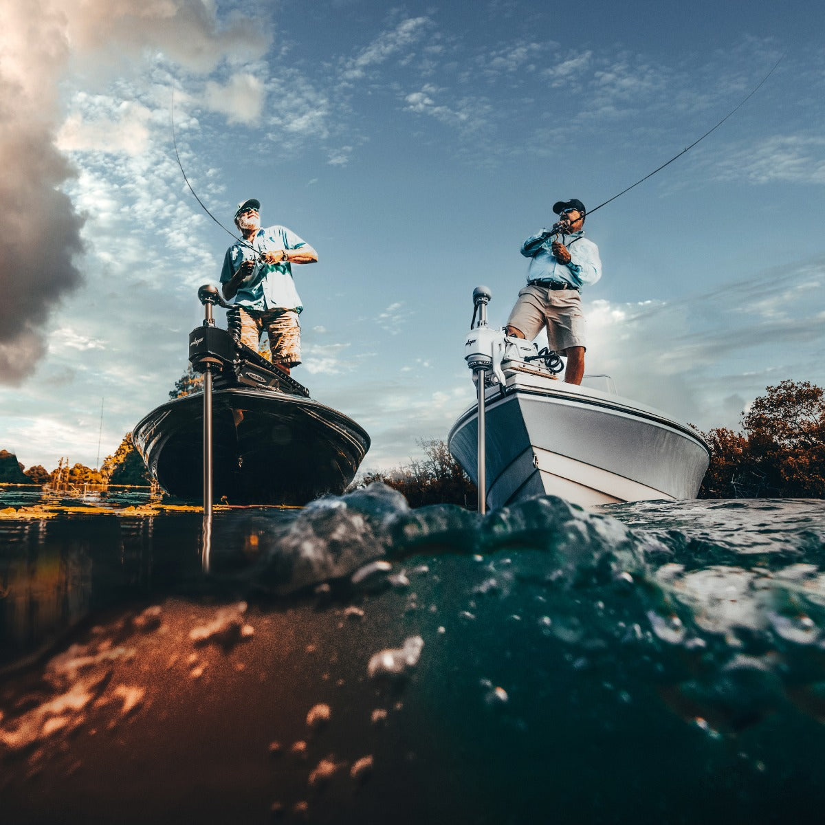 Power Pole | Trolling Motor | Move PV | Brushless Motor | 72” Shaft | 78 - 100 lbs Thrust | 24V - 36V | Saltwater & Freshwater Bow-Mount