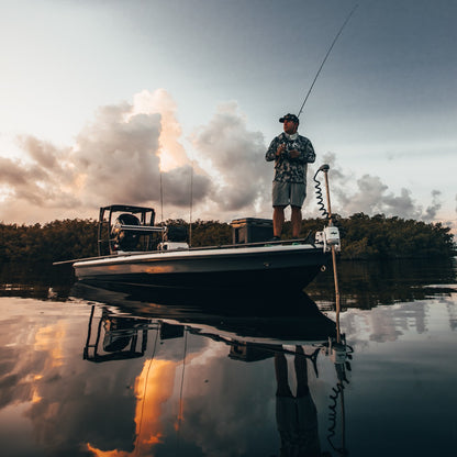 Power Pole | Trolling Motor | Move PV | Brushless Motor | 72” Shaft | 78 - 100 lbs Thrust | 24V - 36V | Saltwater & Freshwater Bow-Mount
