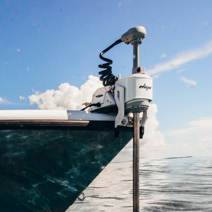 Power Pole | Trolling Motor | Move PV | Brushless Motor | 72” Shaft | 78 - 100 lbs Thrust | 24V - 36V | Saltwater & Freshwater Bow-Mount