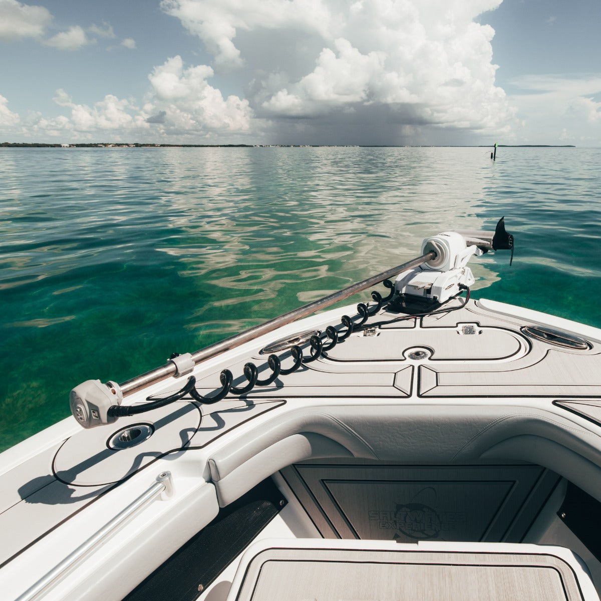 Power Pole | Trolling Motor | Move PV | Brushless Motor | 72” Shaft | 78 - 100 lbs Thrust | 24V - 36V | Saltwater & Freshwater Bow-Mount