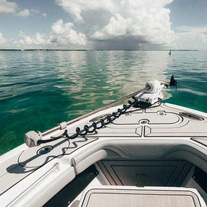 Power Pole | Trolling Motor | Move PV | Brushless Motor | 72” Shaft | 78 - 100 lbs Thrust | 24V - 36V | Saltwater & Freshwater Bow-Mount