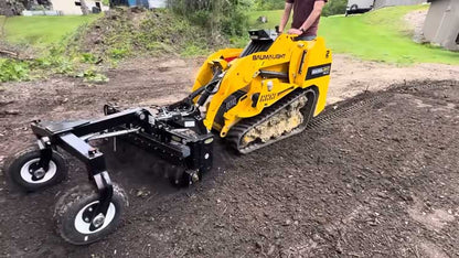 Baumalight Mini Track Loader | Model TRL630D | 24.8 HP Kubota | 2-Speed | 10.5 GPM