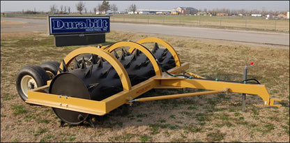 Durabilt | Pasture Punch Aerator | Model PP08, PP10 & PP12 | Widths 8' To 12' | Hydraulic Cylinder 3"x8" To 4"x8" | Horsepower 45–85 HP | For Tractors