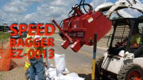 EZ Spot UR Attachment Speed Bagger | Model EZ-0013 | 20–30 GPM | 3–5 Ton | For Skid Steer, Compact Track Loaders, Wheel Loaders, Excavators, Mini Excavators, Telehandlers & Backhoes