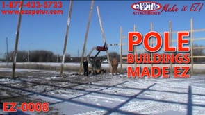 Ez Spot UR Attachment Double Pole Claw | Model EZ-0008 | Jaw Opening 14" | 20–30 GPM | 3–5 Tons | For Skid Steer, Compact Track Loaders, Wheel Loaders, Excavators, Mini Excavators, Telehandlers & Backhoes