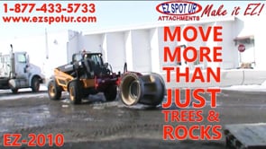 Ez Spot Ur Attachment 5 Finger Rock & Tree Hand | Model EZ-2010 | 42" Opening | 20–30 GPM | 3–5 Ton | For Skid Steer, Compact Track Loaders, Wheel Loaders, Excavators, Mini Excavators, Telehandlers & Backhoes