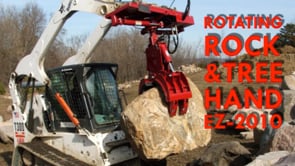 Ez Spot Ur Attachment 5 Finger Rock & Tree Hand | Model EZ-2010 | 42" Opening | 20–30 GPM | 3–5 Ton | For Skid Steer, Compact Track Loaders, Wheel Loaders, Excavators, Mini Excavators, Telehandlers & Backhoes