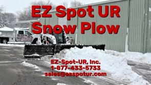 EZ Spot UR Attachment Snow Plow | Width 20' | 10–20 GPM | 4–6 Tons | For Skid Steer, Compact Track Loaders, Wheel Loaders, Excavators, Mini Excavators, Telehandlers & Backhoes