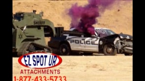 EZ Spot UR Attachment Tactical Equipment Line | Scorpion Penetrator & Bulldog Claw Series | 127° Rotating Base | Lifting Capacity 5,000 lbs | 20–30 GPM | 60–100 HP | For MRAPs, Armored Tactical Vehicles & Skid Steers