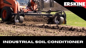 Erskine Industrial Soil Conditioner | FSC Series | Rotor Width 72", 84" & 96" | 15 – 41 GPM | For Skid Steers