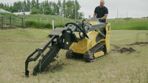 Ignite Attachments Mini Trencher | Depth 36" x Width 4" | Hydraulic Flow 8–15 GPM | Mini Skid Steers